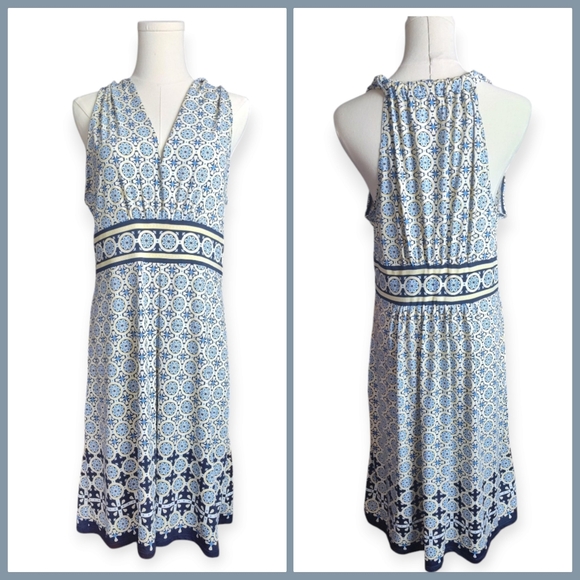 Max Studio Dresses & Skirts - Max Studio Sleeveless Print Mini Summer Dress Womens Size Large